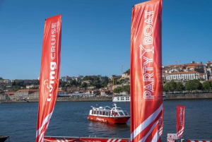 Porto: Partyboot op de Douro met optie voor zonsondergang & 6 bruggen