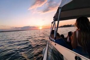 Privéboottocht 6 bruggen 1u30, tot 6 personen Zonsondergangoptie