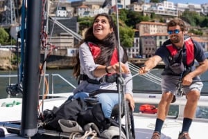 Porto: Passeio à vela acessível no rio Douro