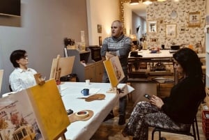 Porto: Corso di pittura ad olio e acrilico con un artista locale