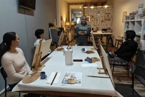 Porto: Corso di pittura ad olio e acrilico con un artista locale