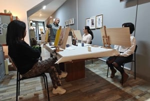Porto: Corso di pittura ad olio e acrilico con un artista locale