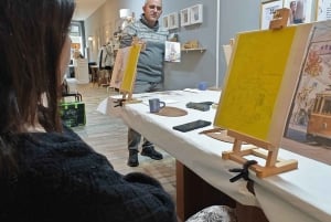 Porto: Corso di pittura ad olio e acrilico con un artista locale