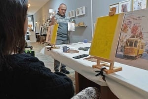 Porto: Corso di pittura ad olio e acrilico con un artista locale
