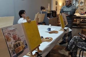 Porto: Corso di pittura ad olio e acrilico con un artista locale