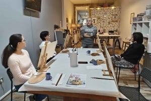 Porto: Corso di pittura ad olio e acrilico con un artista locale