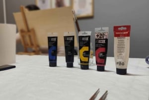 Porto: Corso di pittura ad olio e acrilico con un artista locale