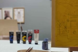 Porto: Corso di pittura ad olio e acrilico con un artista locale