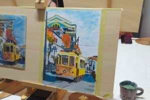 Porto: Corso di pittura ad olio e acrilico con un artista locale