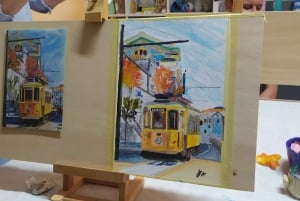 Porto: Corso di pittura ad olio e acrilico con un artista locale