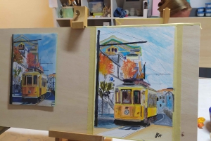 Porto: Corso di pittura ad olio e acrilico con un artista locale