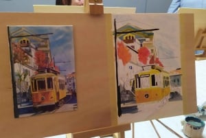 Porto: Corso di pittura ad olio e acrilico con un artista locale