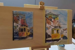 Porto: Corso di pittura ad olio e acrilico con un artista locale