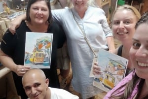 Porto: Corso di pittura ad olio e acrilico con un artista locale