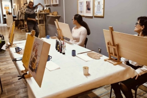 Porto: Akryyli- ja öljymaalausluokka paikallisen taiteilijan kanssa