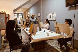 Porto: Akryyli- ja öljymaalausluokka paikallisen taiteilijan kanssa