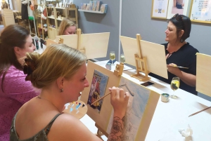 Porto: Akryyli- ja öljymaalausluokka paikallisen taiteilijan kanssa