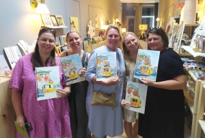 Porto: Akryyli- ja öljymaalausluokka paikallisen taiteilijan kanssa