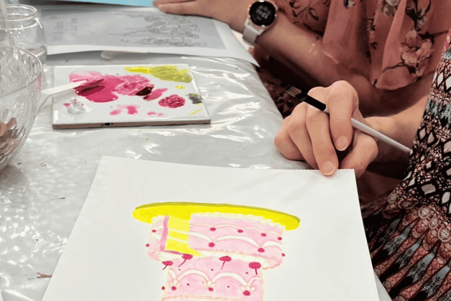 Porto: Acrylic Painting Workshop for Groups - Antero Quental