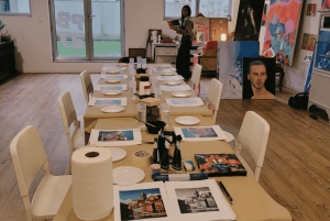 Porto: Acrylic Painting Workshop for Groups - Antero Quental