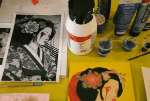 Porto: Acrylic Painting Workshop for Groups - Antero Quental