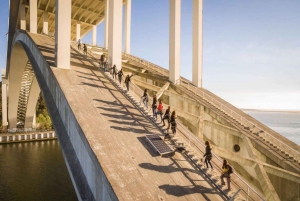 Porto: Klatring på Arrábida-broen