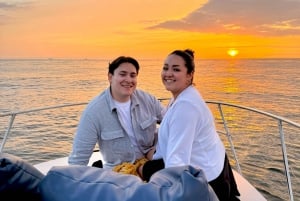 Porto Barca CONDIVISA: Ponti, foce del fiume e tramonto con bevande