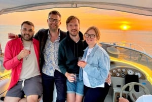 Porto Barca CONDIVISA: Ponti, foce del fiume e tramonto con bevande