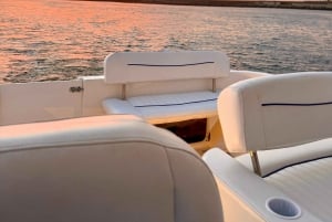 Porto Barca CONDIVISA: Ponti, foce del fiume e tramonto con bevande