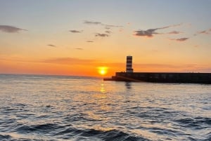 Porto Barca CONDIVISA: Ponti, foce del fiume e tramonto con bevande