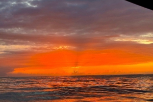 Porto Barca CONDIVISA: Ponti, foce del fiume e tramonto con bevande