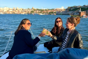 Tour in barca di Porto in condivisione: Ponti e Foce del Fiume con BEVANDE