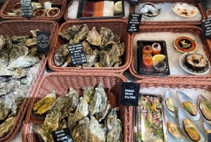 Porto: Matupplevelse på Bolhão-marknaden med besök på takbar