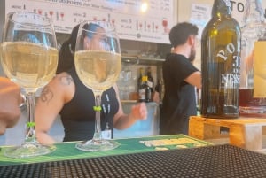 Porto: Matupplevelse på Bolhão-marknaden med besök på takbar