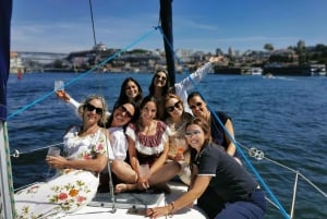 Porto: Charmant Vrijgezellenfeest op een zeilboot met drankjes
