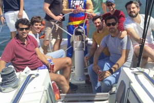 Porto: Charmant Vrijgezellenfeest op een zeilboot met drankjes