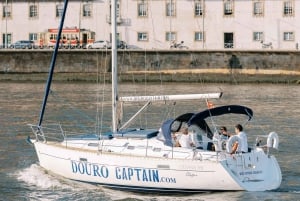Porto : charmante croisière en voilier avec vin de Porto, option coucher de soleil