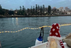 ポルト：ドウロ川の豪華客船でのクリスマス・クルーズとワイン・テイスティング