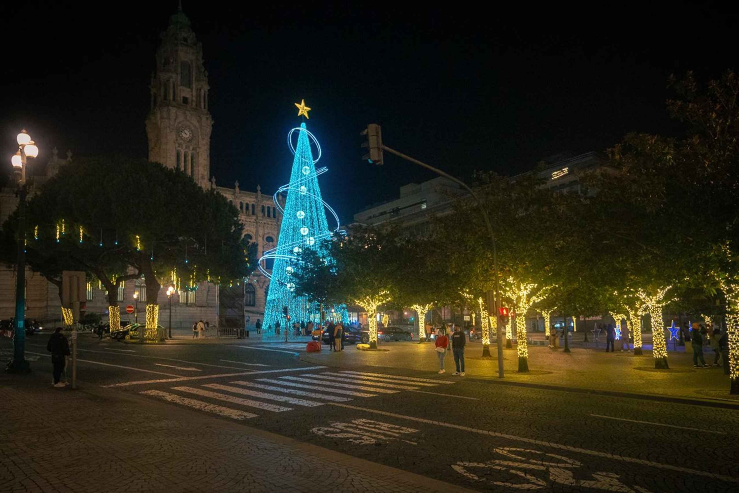 Porto: Christmas Lights Private & Flexible Walking Tour