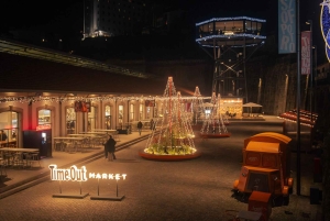 Porto: prywatna i elastyczna wycieczka piesza po świątecznie oświetlonym mieście