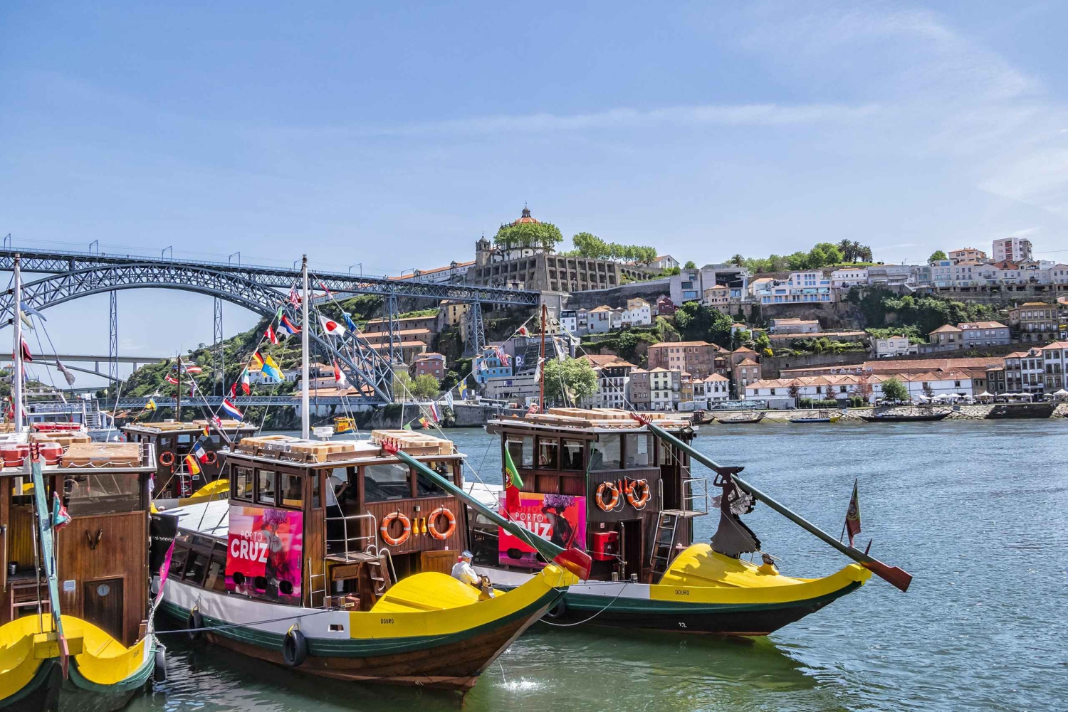 Porto City Tour, Wine Tasting & Douro River 6 Bridges Cruise