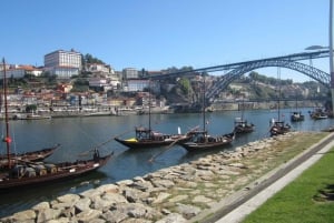 Porto halvdagstur til fods: Flodkrydstogt og vinsmagning