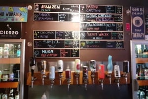 Porto: Craft Beer Tasting Tour paikallisten välipalojen kanssa