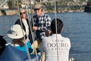 Porto : charmante croisière en voilier avec vin de Porto, option coucher de soleil