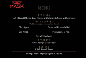 Porto : Dîner avec spectacle de cabaret et de perche