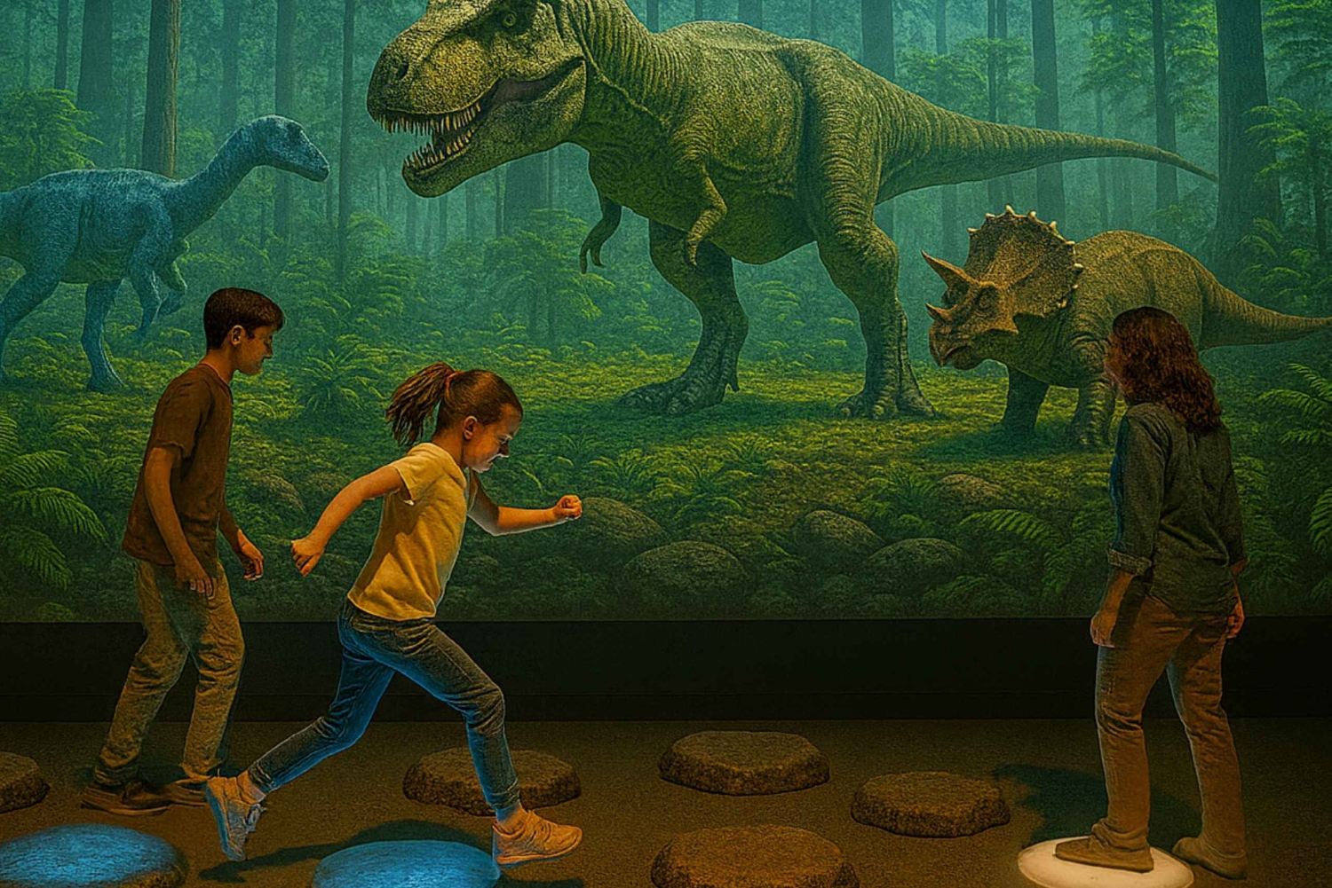 Porto: l'esperienza dei dinosauri