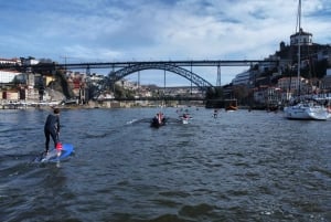 Porto: Wycieczka kajakiem lub deską wiosłową po rzece Douro