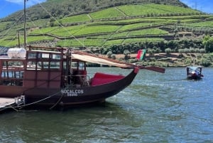 Porto : Visite de la vallée du Douro avec 3 dégustations, déjeuner et croisière Opt. Croisière
