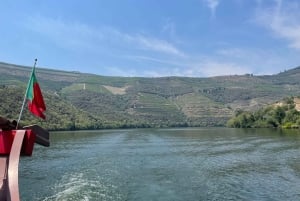Porto : Visite de la vallée du Douro avec 3 dégustations, déjeuner et croisière Opt. Croisière