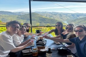 Porto: Dourodalen med två vingårdar, lunch och båttur